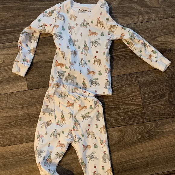 Other - Matching pajama set Christmas print